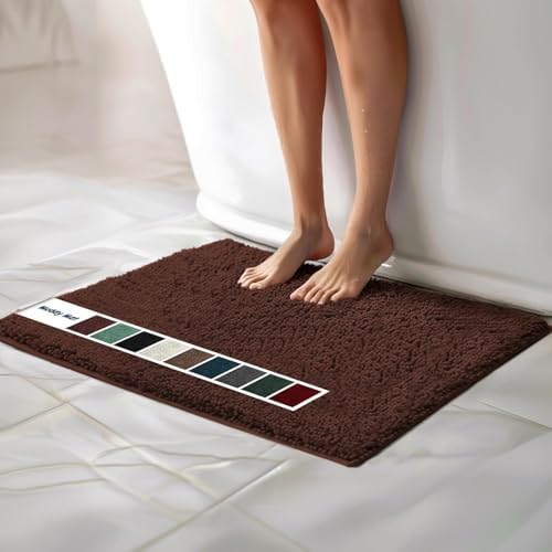 Muddy Mat® | Chenille Bathroom Rugs Quick Dry Microfiber Mats Non Slip Washable by MuddyMat%C2%AE