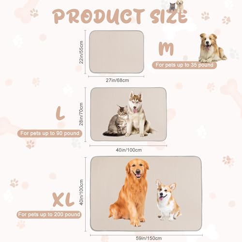 Buvlnee Summer Dog Cooling Mat Washable Ice Silk Self Cool Pad - Image 6