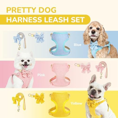 Small Dog Collar Harness and Leash Set, Dog Harness no Pull - Image 7