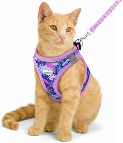 Cat Vest Harness and Leash Set, Escape Proof by NCMAMA