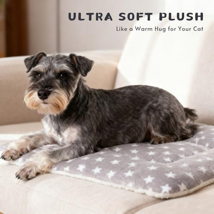 2-Pack Dog Blanket for Crate, Washable Reversible Plush Crate Liner - Image 3