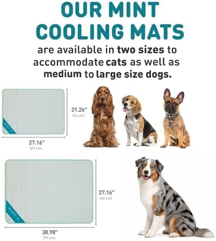 INSPECTOR TAIL Dog Cooling Mat, Indoor & Outdoor, Medium Self Cooling Pad - Image 4
