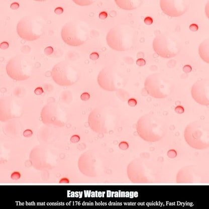 Non Slip Bathtub Shower Mat, Extra Long Bath Mat - Image 3