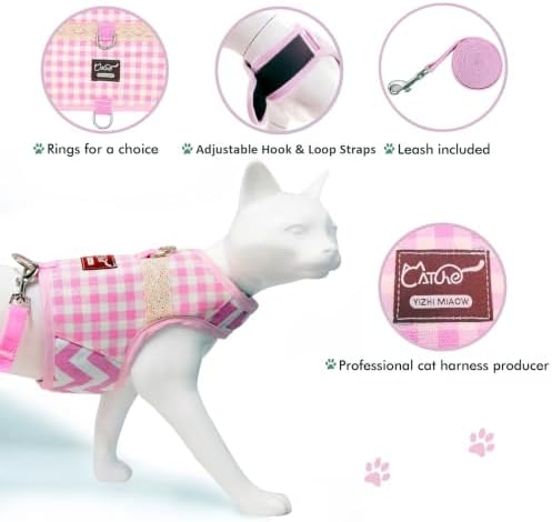 Cat Harness and Leash Set Escape Proof - Image 3