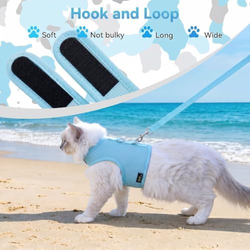 Cat Harness and Leash Set for Walking Escape Proof, Extra Large - Image 4
