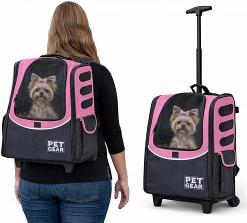 Pet Gear I-GO2 Roller Backpack, Medium Escort by PetGear