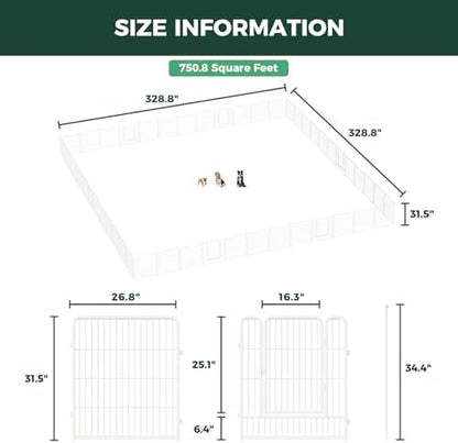 FXW Rollick Dog Playpen, Yard & RV Camping, 48 Panels - Image 6