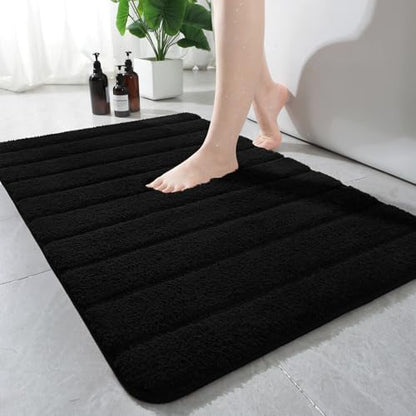 AROGAN Luxury Bathroom Rugs 24x17 Inch，Thick Soft Bath Rug Non Slip by AROGANAREARUG