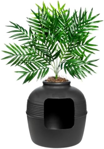 Good Pet Stuff Original Hidden Litter Box Planter, Decorative Cat Litter - Image 3