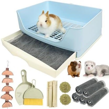 RUBYHOME Oversize Rabbit Litter Box by RUBYHOME