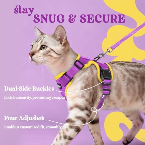 rabbitgoo Cat Harness and Leash Set, Escape Proof Vest - Image 6