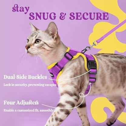 rabbitgoo Cat Harness and Leash Set, Escape Proof Vest - Image 6