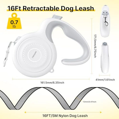 16Ft Auto-Brake Retractable Dog Leash - Image 5