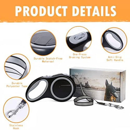 26Ft Retractable Dog Leash, Heavy Duty Great Leash - Image 3