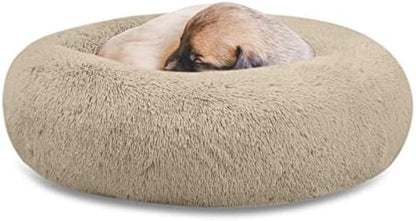 SAVFOX 20 inches Calming Donut Dog Bed by SAVFOX