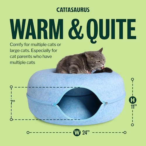 Cattasaurus Peekaboo Cat Cave Donut - Image 3