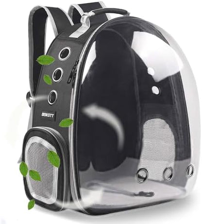 Cat Backpack Carrier Breathable Pet Travel Bag by BEIKOTT