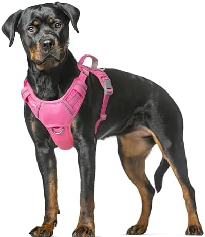 BARKBAY No Pull Dog Harness Large Reflective Dog Harness by BARKBAY