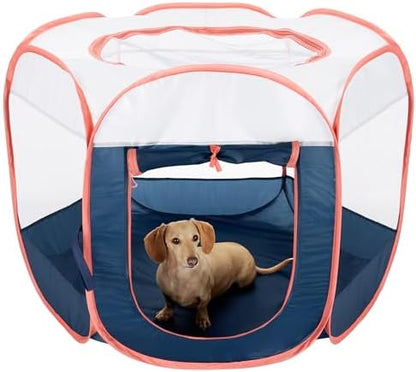 Furhaven Portable Dog Playpen Cat Tent, Pet Playground, Kennel Foldable Indoor by FurHaven