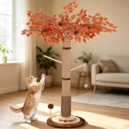 46" Extra Tall Cat Scratching Post by Sheripet