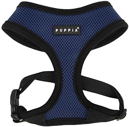 Puppia Soft Dog Harness No Choke Over-The-Head Triple Layered Breathable Mesh by PUPPIA