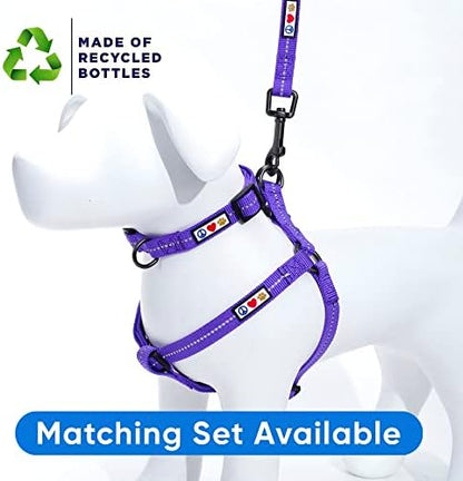 Pawtitas Recycled Reflective Step-in Dog Harness – Adjustable No-Pull Vest - Image 5