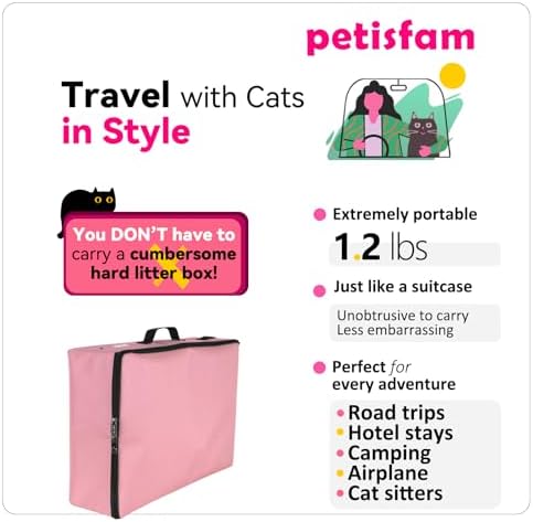 Smell-Contained Portable Cat Travel Litter Box - Image 2