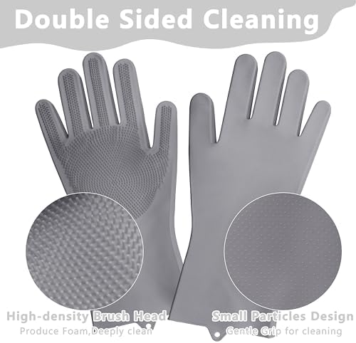Pet Grooming Gloves—Dog Washing Gloves - Image 4