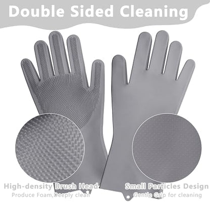 Pet Grooming Gloves—Dog Washing Gloves - Image 4