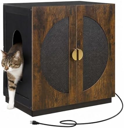 unipaws Cat Litter Box Enclosure by unipaws