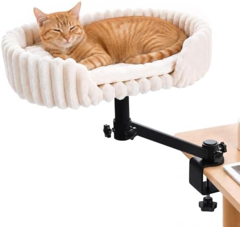 Cat Desk Bed, 360° Rotatable Cat Hammock by Unknown