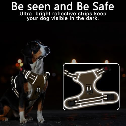 Timos Dog Harness, Front Clip No Pull Medium Sized - Image 2