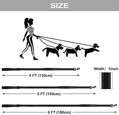 Joytale Dog Leash for Large Dogs that Pull, Double Handle - Image 6