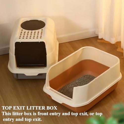 Fully Enclosed Cat Litter Box - Image 2