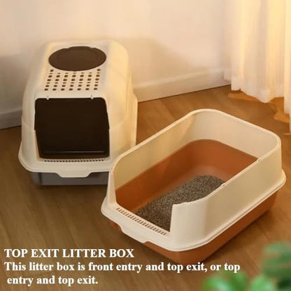 Fully Enclosed Cat Litter Box - Image 2