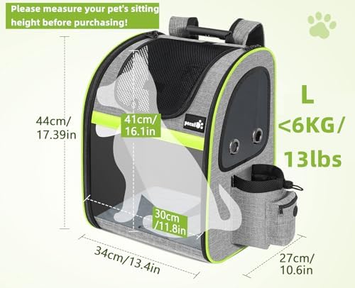 pecute Cat Backpack Expandable, Cat Carrier Backpack - Image 2