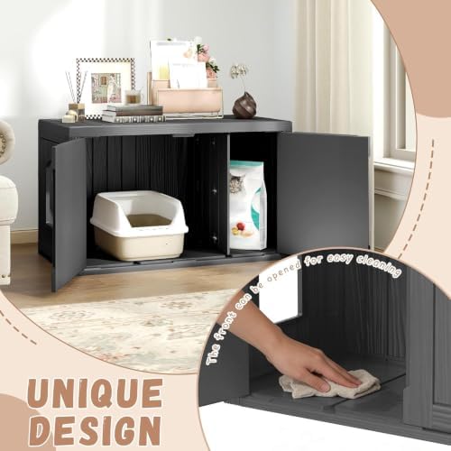 Hidden Cat Litter Box, Cat House - Image 3