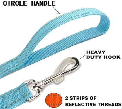 Reflective Dog Leash 7Ft /8 Feet Long, 1 Inch Wide, - Image 3