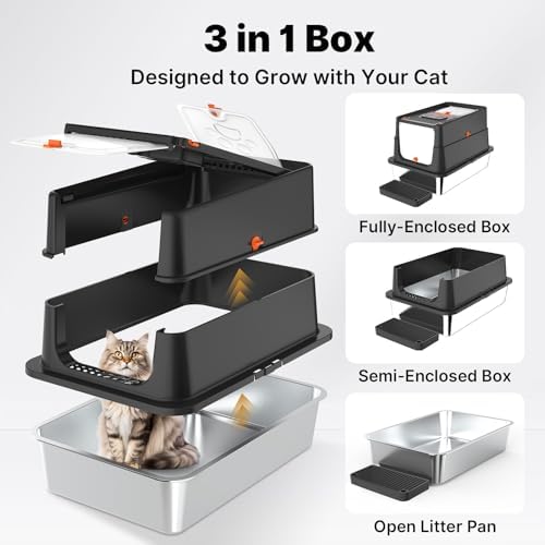 Stainless Steel Litter Box - Image 6