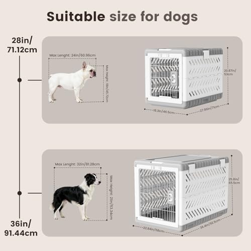 Collapsible Dog Crate for Medium/Small Dogs - Image 3