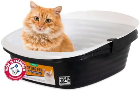 Arm and Hammer Large Sifting Cat Litter Box by ARMHAMMER