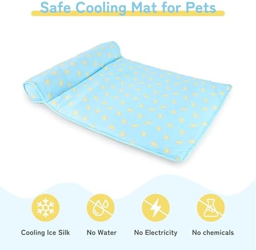 PUMYPOREITY Cooling Dog Mat, Self-Cooling Pad - Image 2