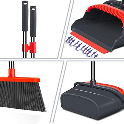 Upgrade Broom and Dustpan Set, Broom - Image 3