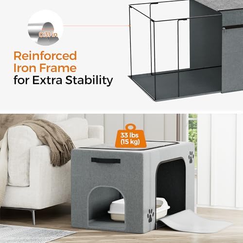 Hidden Cat Litter Box Enclosure - Image 3