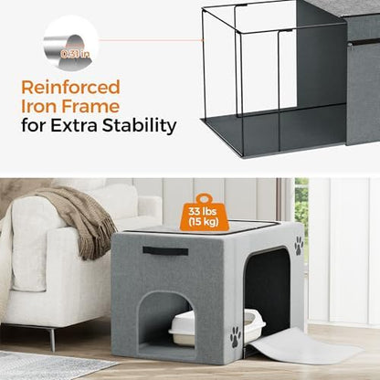 Hidden Cat Litter Box Enclosure - Image 3