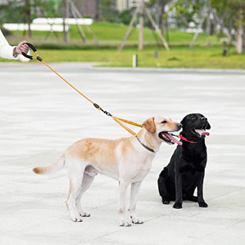 iYoShop Double Dog Leash, 360° Swivel, No Tangle, 25-150 lbs - Image 6