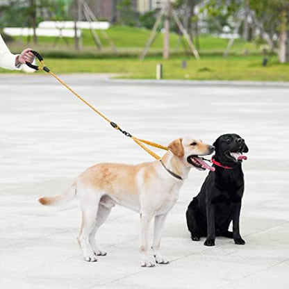 iYoShop Double Dog Leash, 360° Swivel, No Tangle, 25-150 lbs - Image 6
