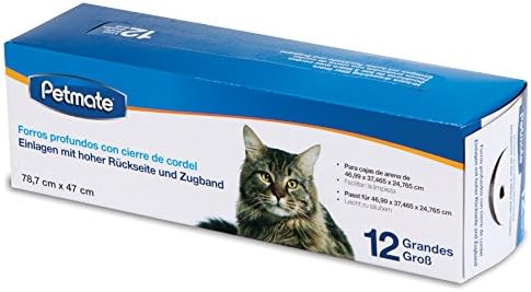 Petmate Drawstring Hi-Back Litter Box Liners Large - Image 2