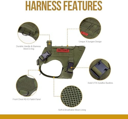 OneTigris Tactical Dog Harness No-Pull Breathable Pet Vest - Image 3