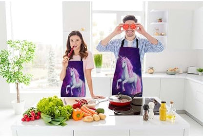 Gingham Plaid Kitchen Apron Bib Apron - Image 2